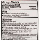 CVS Health Glycerin Suppositories Children's Laxative, 25 CT, thumbnail image 5 of 5
