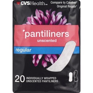 CVS Health Pantiliners, Unscented, Regular