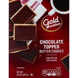 Gold Emblem Milk Chocolate Topped Butter Cookies, 8.4 oz, thumbnail image 1 of 4