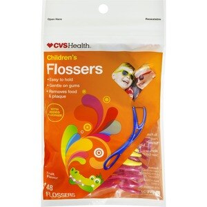  CVS Health Kid's Flossers, 48CT 