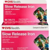 CVS Health Slow Release Iron Tablets, thumbnail image 1 of 5