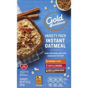 Gold Emblem Instant Oatmeal Variety Pack