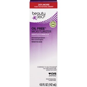 Beauty 360 - Hidratante sin aceite, 4.8 oz
