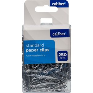Caliber Paper Clips, Standard - 250 Ct , CVS