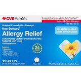 CVS Health 24HR Allergy Relief Loratadine Orally Disintegrating Tablets, thumbnail image 1 of 5