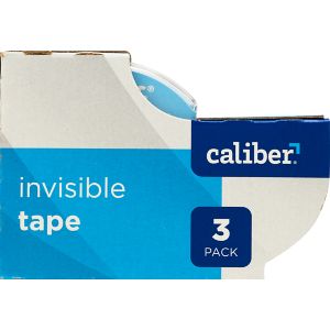 Caliber Invisible Tape, 3 Ct , CVS