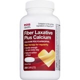 CVS Health Fiber Laxative + Calcium, 250 CT, thumbnail image 1 of 5