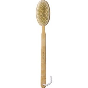 Earth Therapeutics Silicone & Bamboo Soft Body Brush, Green