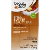 Beauty 360 Nourishing Shea Butter Beauty Bar, 6CT, thumbnail image 1 of 3