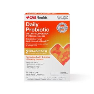 CVS Health Daily Probiotic Capsules, 30 Ct