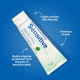 CVS Health Rapid Protection Sensitive Anticavity Fluoride Toothpaste, Extra Fresh, 3.4 OZ, thumbnail image 2 of 7