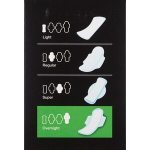 100 cotton feminine pads