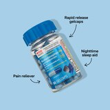 CVS Health Extra Stength Acetaminophen PM Pain Reliever & Nighttime Sleep-Aid Gelcaps, 80 CT, thumbnail image 2 of 8