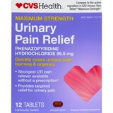 CVS Health Maximum Strength Urinary Pain Relief Tablets, 12 CT, thumbnail image 1 of 4