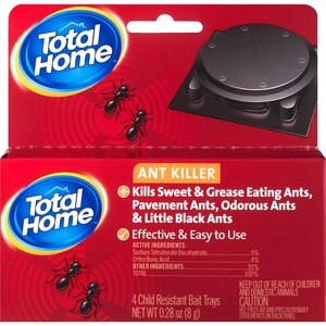 Total Home Ant Killer Child Resistant Bait Trays, 4 Ct , CVS