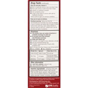 Children S Tylenol Plus Cough And Runny Nose Dosage Chart