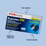 CVS Health Ibuprofen PM Pain Reliever & Nighttime Sleep-Aid Coated Caplets, thumbnail image 2 of 8