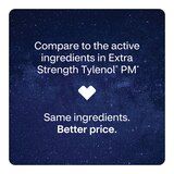 CVS Health Extra Stength Acetaminophen PM Pain Reliever & Nighttime Sleep-Aid Caplets, thumbnail image 3 of 8