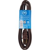Total Home 3-Outlet Indoor Extension Cord, 9 Ft Brown, thumbnail image 2 of 2