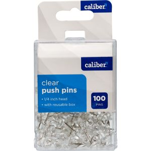 Buy Clear Pushpins - Pack of 100 Online at
