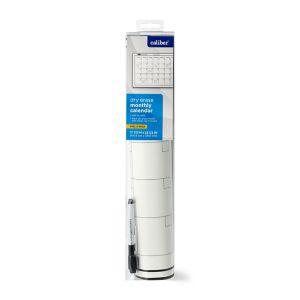 Caliber Peel & Stick Dry Erase Calendar, 17 1/2 in. x 23 1/2 in.