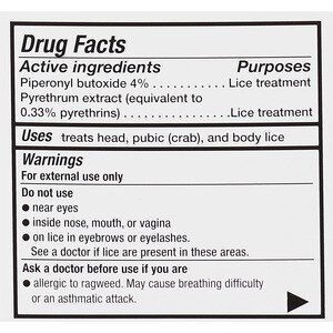 Cvs Health Lice Killing Shampoo Maximum Strength 8 Oz Cvs Pharmacy