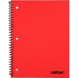 Caliber Poly Spiral Notebook, Assorted Colors, thumbnail image 1 of 2