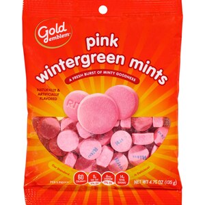 Gold Emblem Pink Wintergreen Mints, 5 OZ