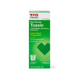 CVS Health Non Drowsy Tussin Adult Chest Congestion, 8 OZ