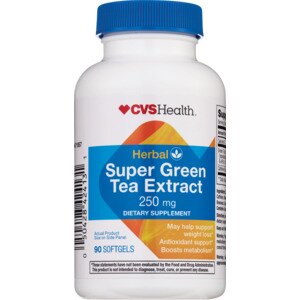 CVS Health Super Green Tea Extract Softgels 250mg, 90CT