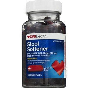 CVS Health Stool Softener Softgels, 100 Ct