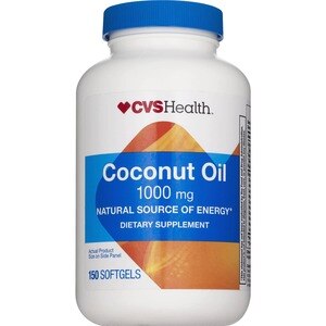  CVS Health Coconut Oil Softgels, 150CT 
