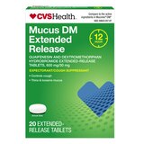 CVS Health 12HR Mucus DM Extended Release Cough Tablets, thumbnail image 1 of 2