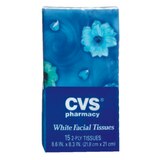CVS Facial Tissues Pocket Pack, 2-Ply, 15 CT, thumbnail image 1 of 3
