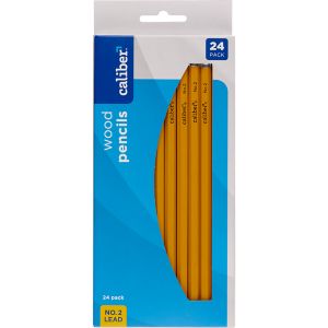 Caliber No. 2 Wood Pencils, 24 Ct , CVS