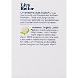 CVS Live Better Organic Cotton Pads, Heavy, 10 CT, thumbnail image 3 of 5