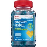 CVS Health Naproxen Sodium 220 MG Liquidid-Filled Capsules, thumbnail image 1 of 5