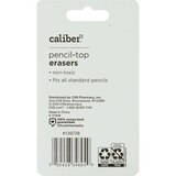 Caliber Pencil Cap Erasers, thumbnail image 2 of 2
