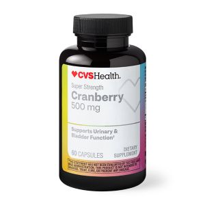 CVS Health Super Strength Cranberry Capsules, 60CT