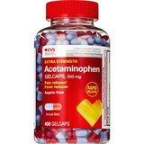 CVS Health Extra Strength Acetaminophen Pain Reliever & Fever Reducer 500 MG Gelcaps, thumbnail image 1 of 4