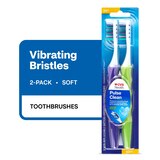 CVS Health Pulse Clean Toothbrush, Soft Bristle, 2 CT, thumbnail image 1 of 6