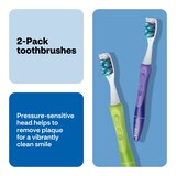 CVS Health Pulse Clean Toothbrush, Soft Bristle, 2 CT, thumbnail image 3 of 6