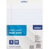 Caliber Legal Pads White, thumbnail image 1 of 2