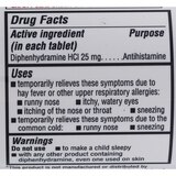 CVS Health Allergy Relief Diphenhydramine Tablets, thumbnail image 5 of 6
