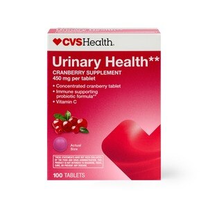 CVS Health Urinary Health Cranberry Supplement 450 Mg Tablet, 100 CT