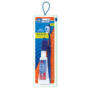 CVS Health Oral Care Travel Kit, Soft Toothbrush - 1