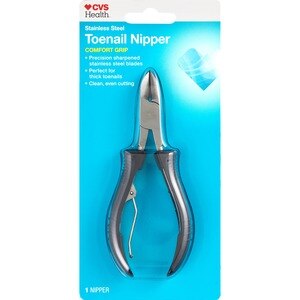 CVS Health Non-Slip Toenail Nipper With Easy Grip