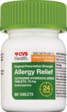 CVS Health 24HR Allergy Relief Cetirizine HCl Tablets, thumbnail image 2 of 9
