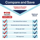 CVS Health Easy Open Arthritis Cap Naproxen Sodium 220MG (NSAID) Caplets, 90 CT, thumbnail image 3 of 7