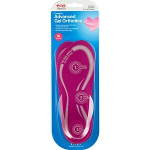 CVS Health Women's Advanced Gel Orthodics, Sizes 6-10